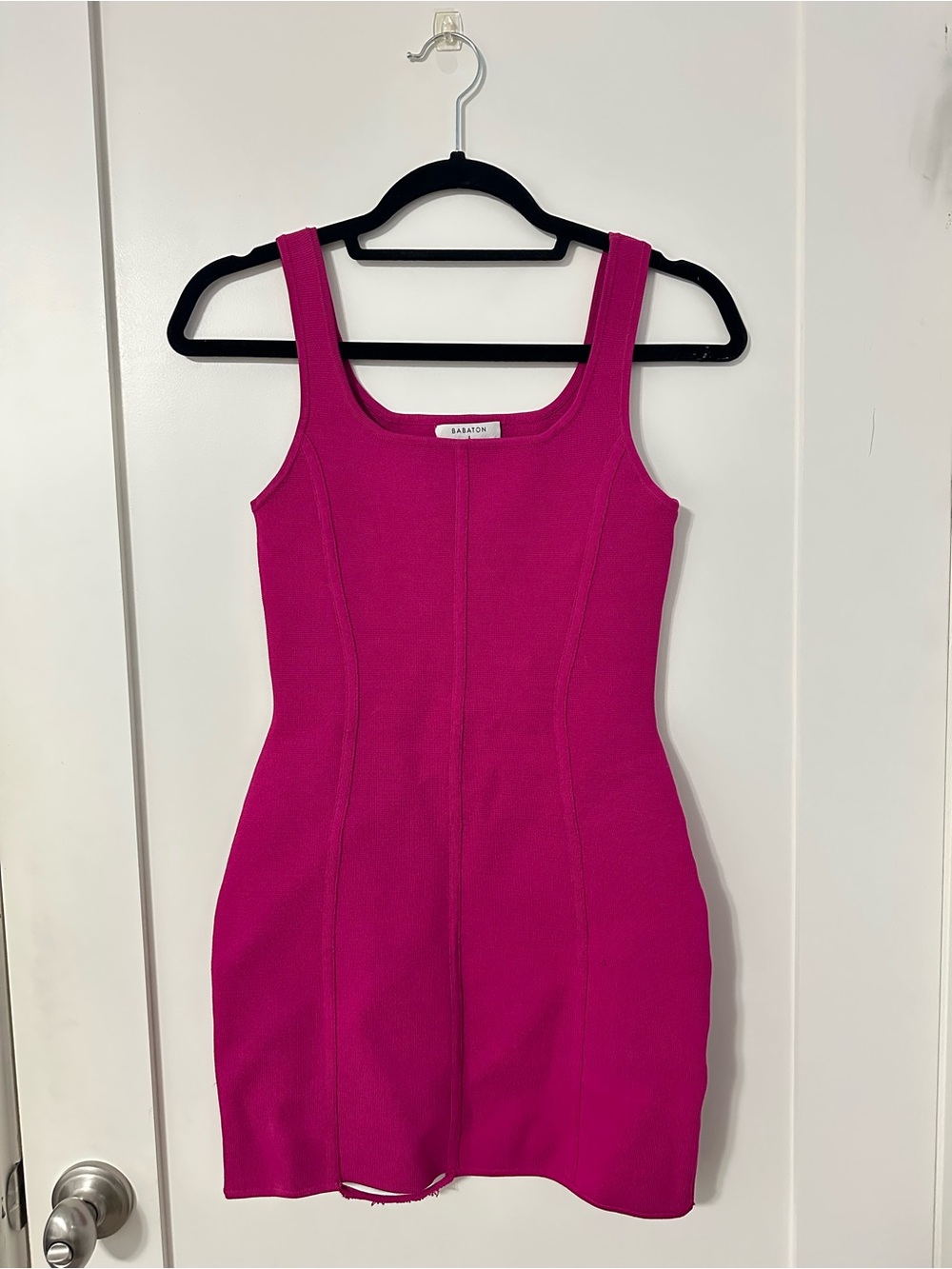 Aritzia Babaton Fuchsia Bodycon Dress